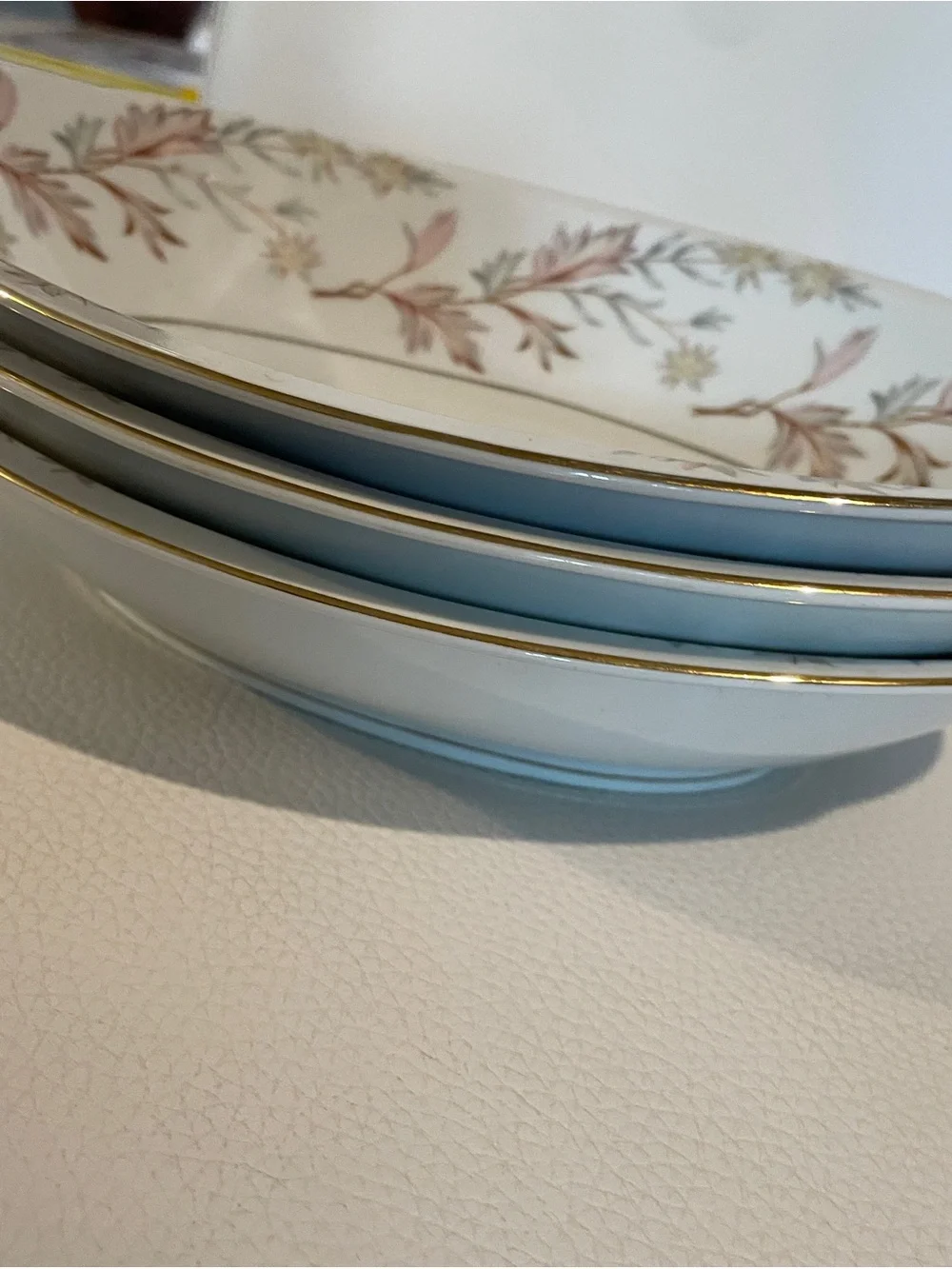 Vintage mid century Harmony House fine china Wood-hue collection assorted pieces